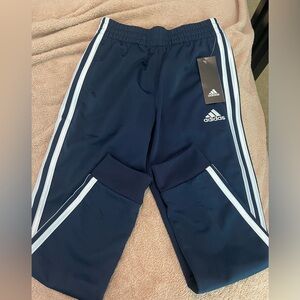 NWT Adidas Boys Soccer Navy pants size S(8)